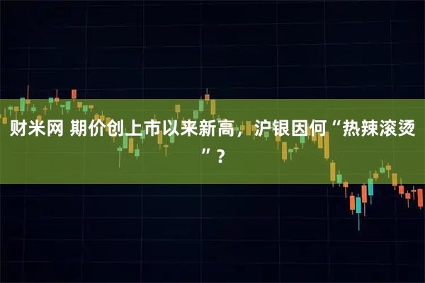 财米网 期价创上市以来新高，沪银因何“热辣滚烫”？
