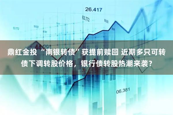 鼎红金投 “南银转债”获提前赎回 近期多只可转债下调转股价格，银行债转股热潮来袭？