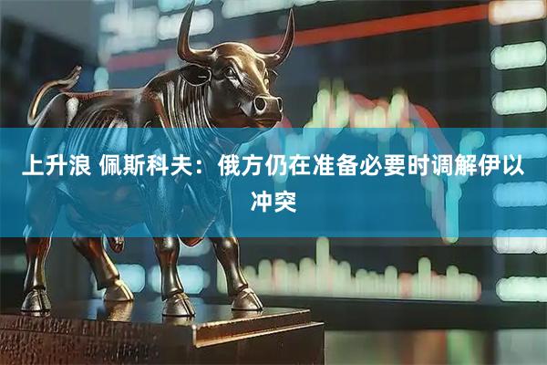 上升浪 佩斯科夫:俄方仍在准备必要时调解伊以冲突